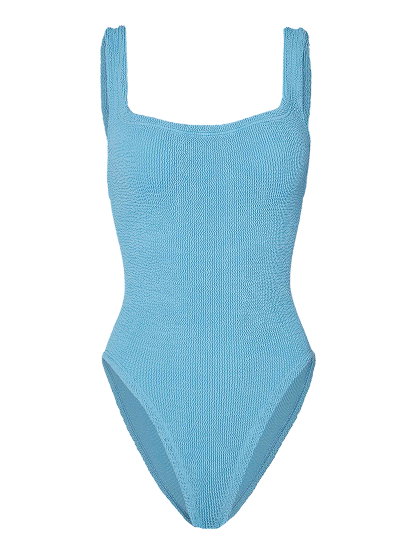 Square Neck Swim Sky Blue
