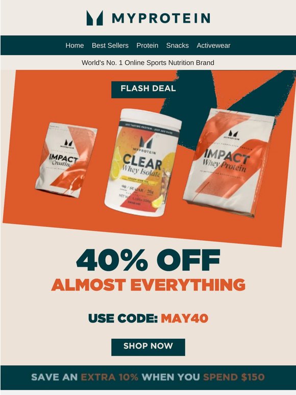 Last Chance 😱 40% off (almost) everything