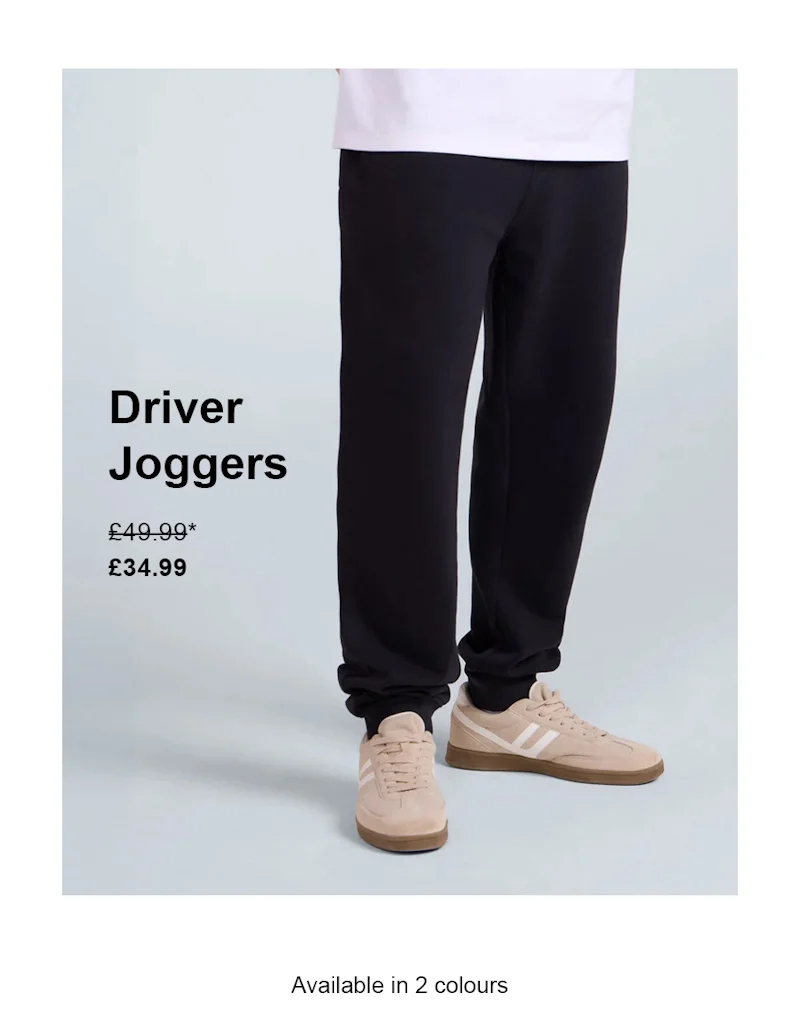 Driver Mens Joggers