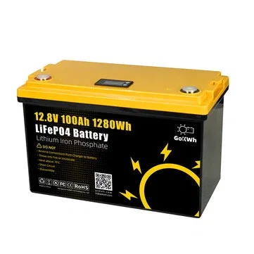 Gokwh 12V 100AH LiFePO4 Lithium Battery 1280Wh Energy Storage Box Battery Series Built-in BMS