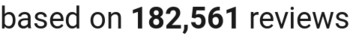 number of reviews