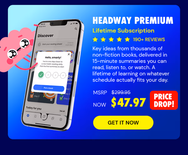 Headway Premium: Lifetime Subscription