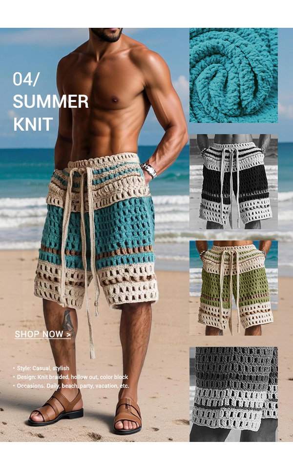 casual-resort-knit-braided-shorts