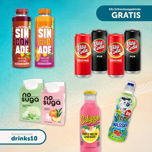 Gratis Getränkepaket – 🌴 Erfrischung geht auf uns 🍹✨