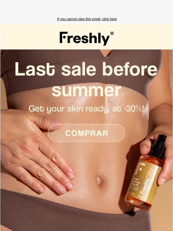 -30% 😍 How are you preparing for summer?