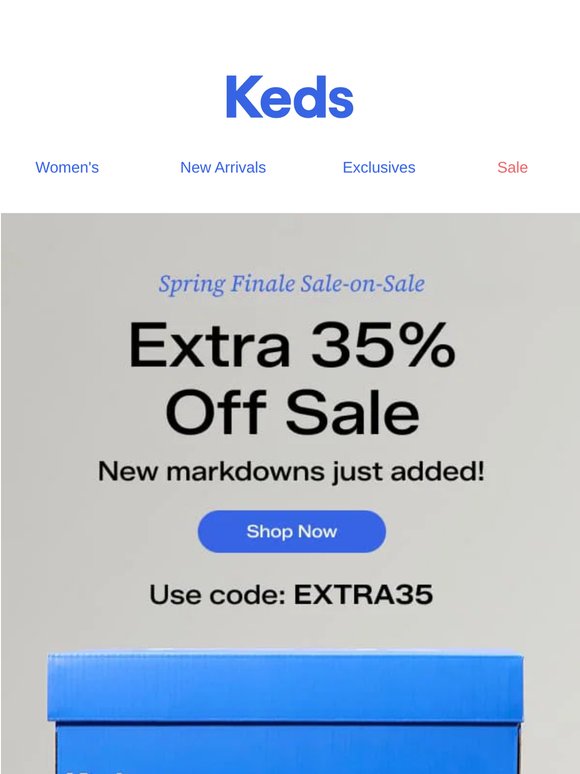 Season Finale: Extra 35% Off Sale!