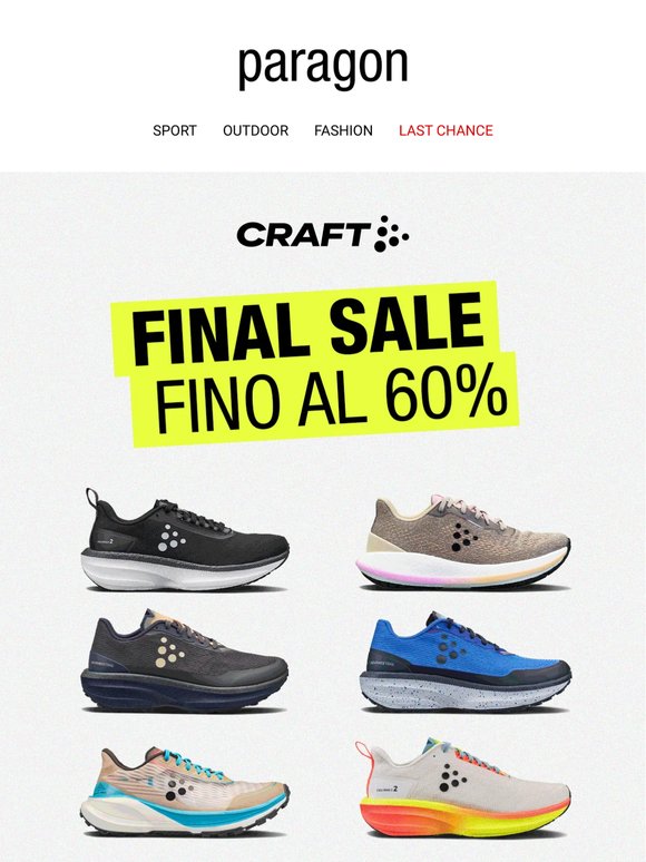 CRAFT FINAL SALE – POCHI PEZZI