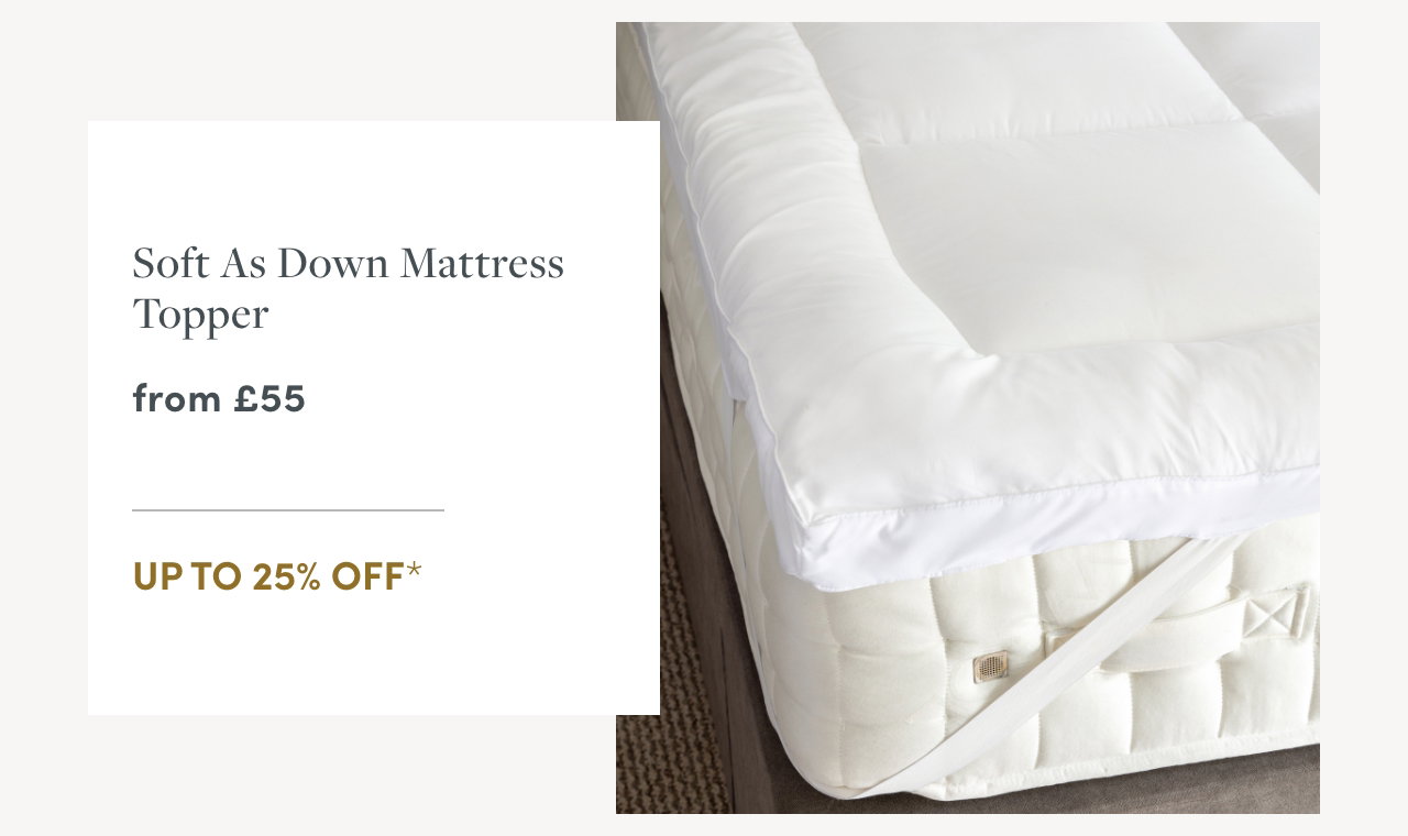 Soft As Down Mattress Topper