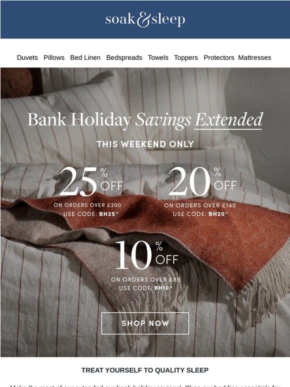 Save 25% Off | Offer Extened For This Weekend Only
