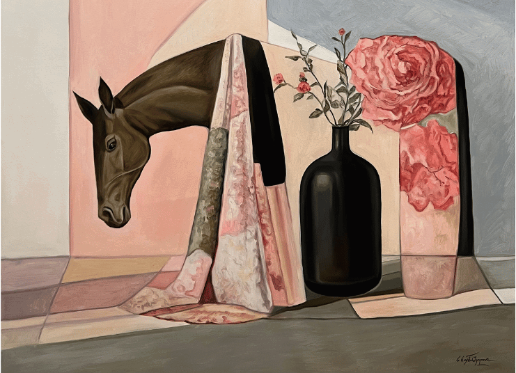 horse painting