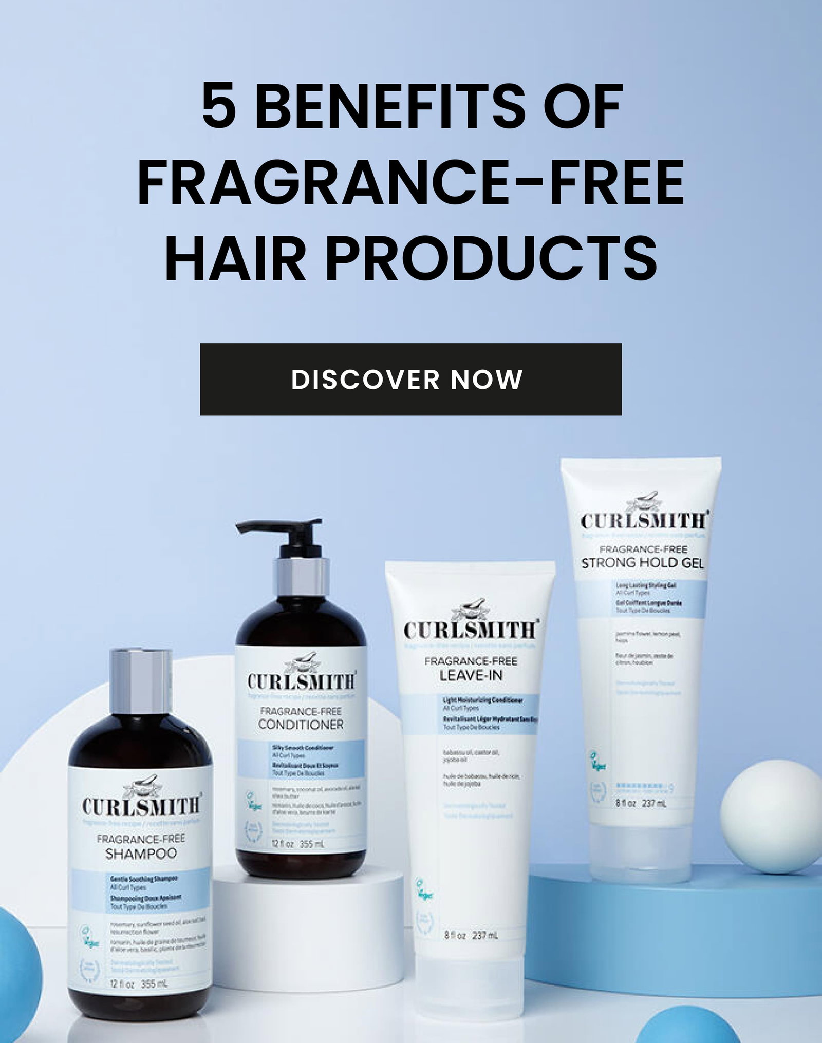 5 Benefits of Fragrance-Free Hair Products