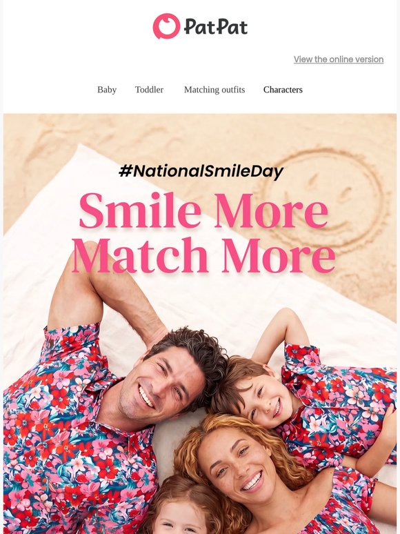 😄 Matchy Looks, Tiny Smiles