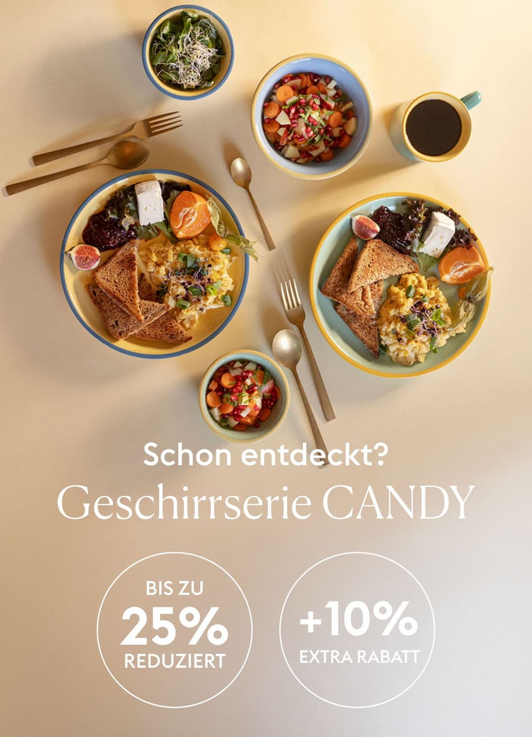 Geschirrserie CANDY