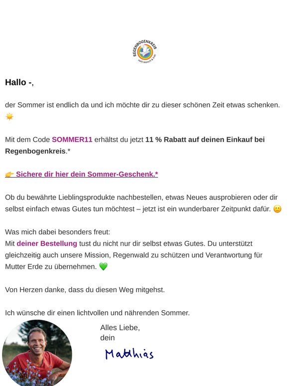 Der Sommer ist da und wir feiern mit dir ☀️