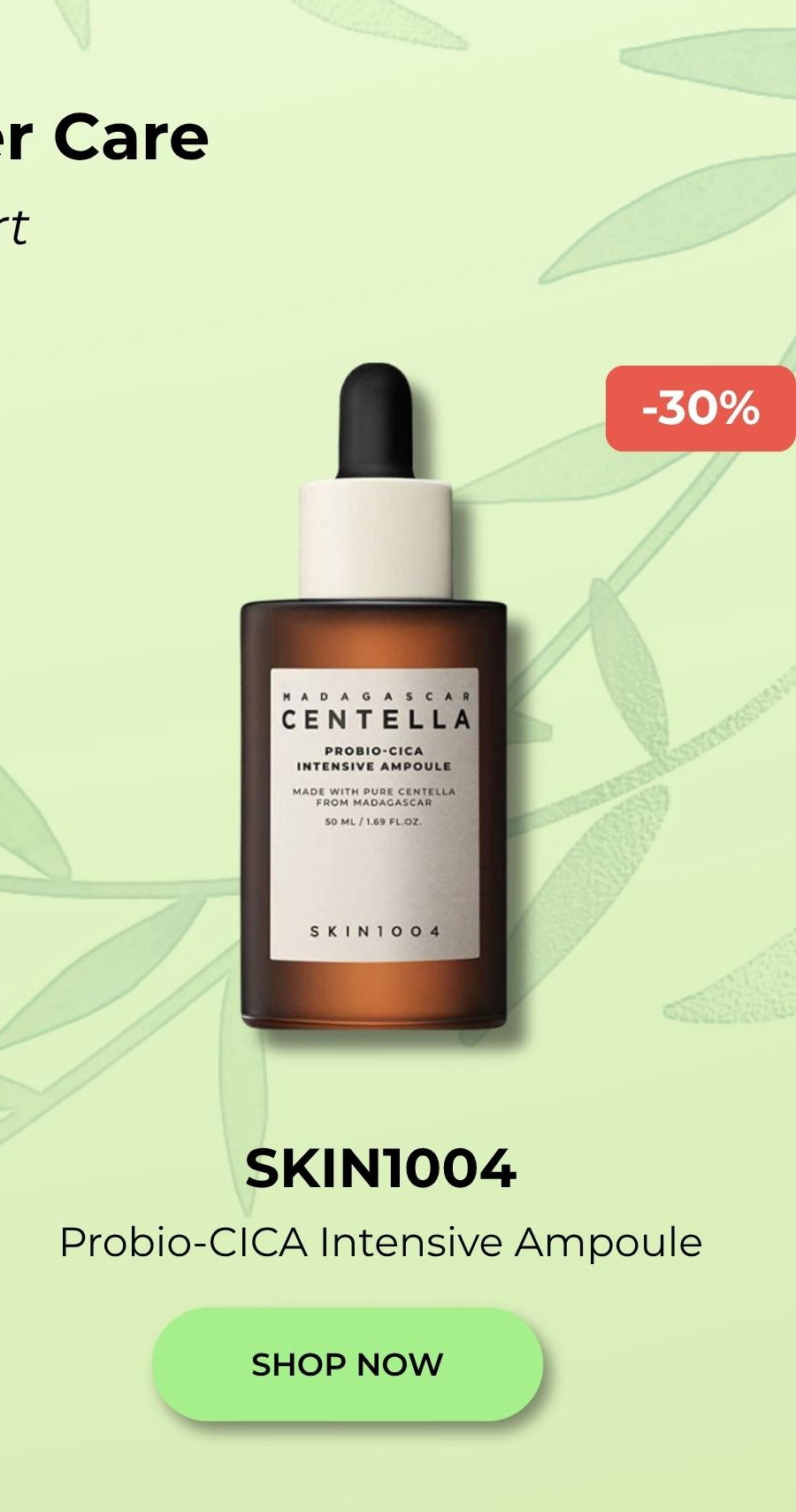 SKIN1004 Madagascar Centella Probio-CICA Intensive Ampoule