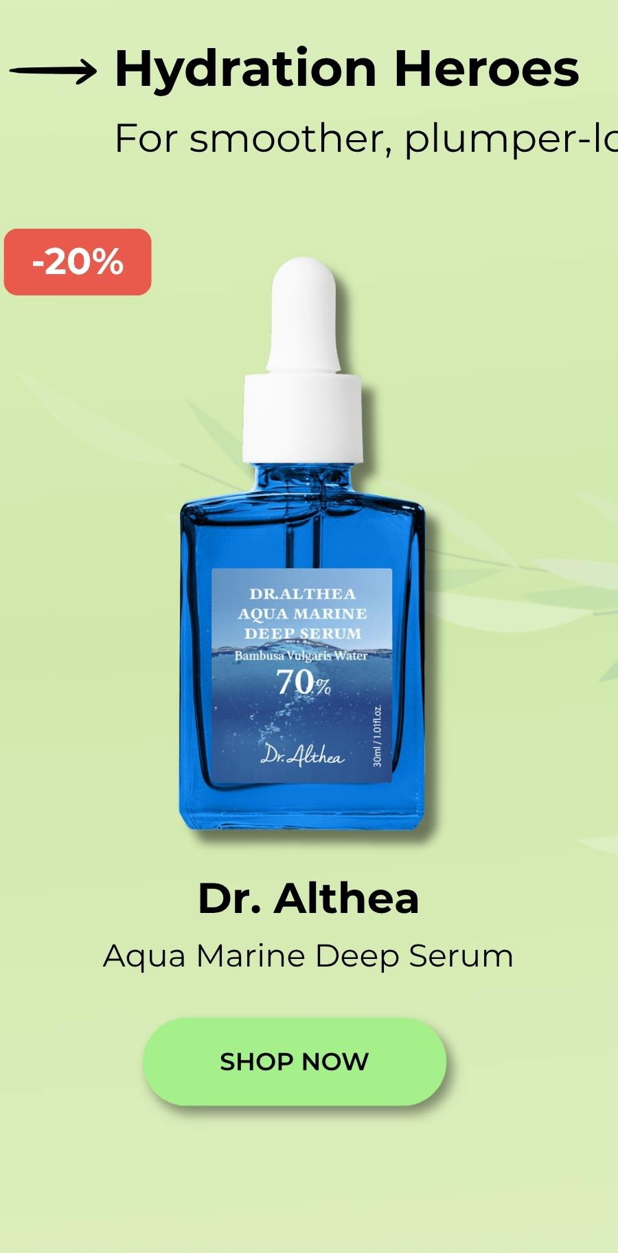 Dr. Althea Aqua Marine Deep Serum