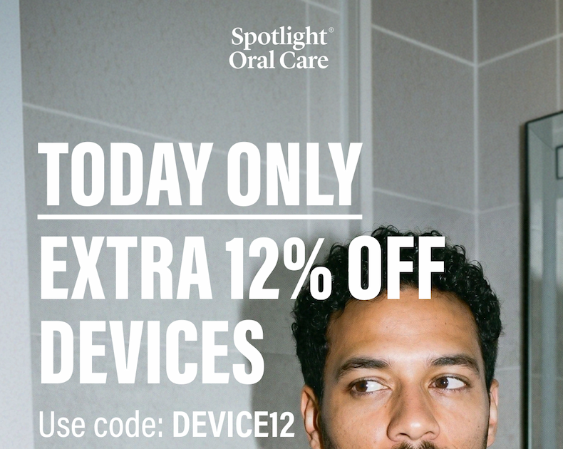 TODAY ONLY EXTRA 12% OFF DEVICES