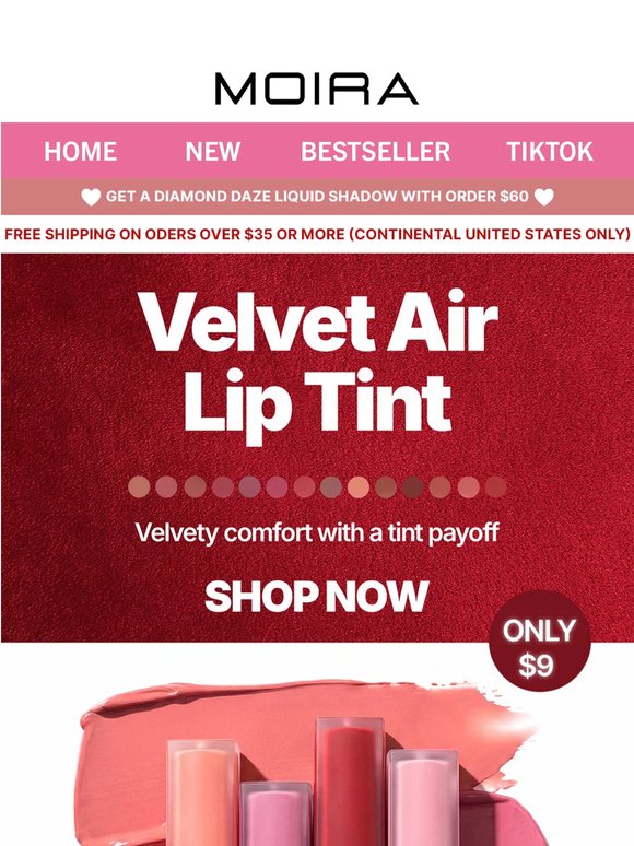 Don’t miss the Velvet Air everyone loves💄