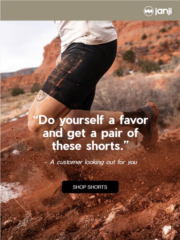 THE SHORTS THAT DO IT ALL
