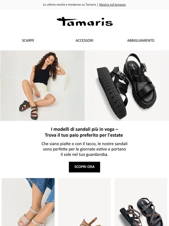I nostri sandali più belli: trova il tuo modello preferito per l'estate 🤩