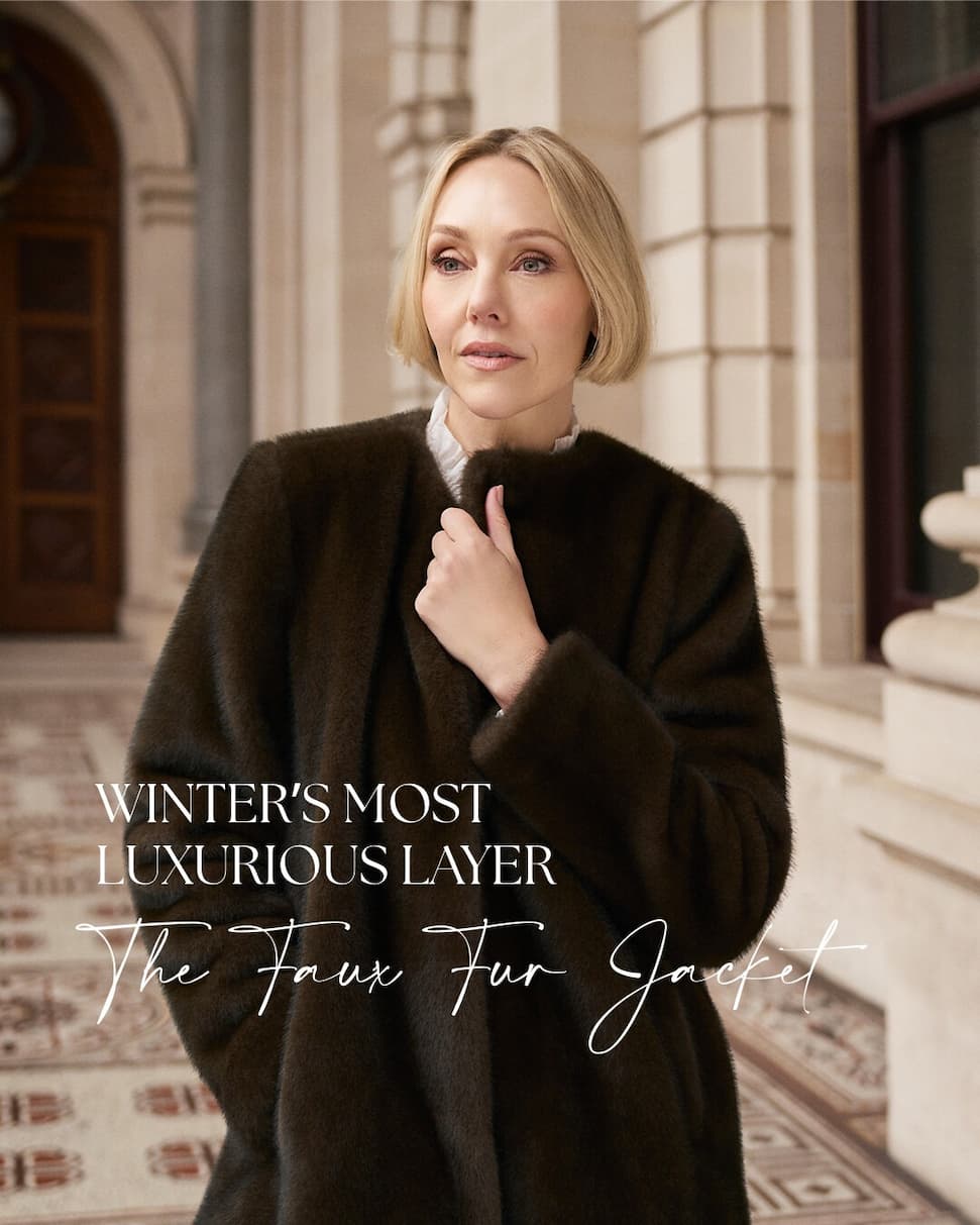 Instagram Post | Say bonjour to our brand-new Faux Fur Jacket