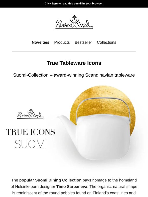 Rosenthal True Icons: Suomi by Timo Sarpaneva