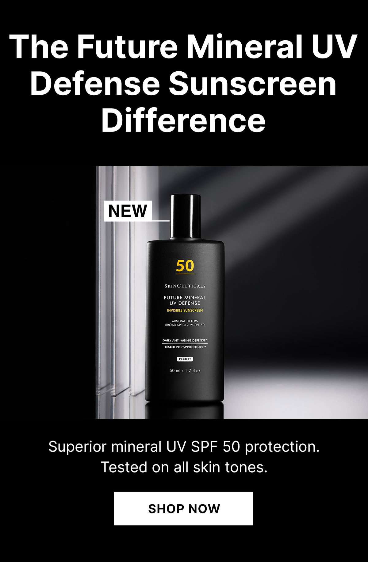 The Future mineral UV defense sunscreen difference