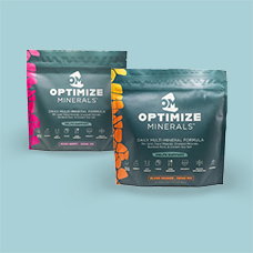 15% off* all Optimize Minerals products. Code: OM15.