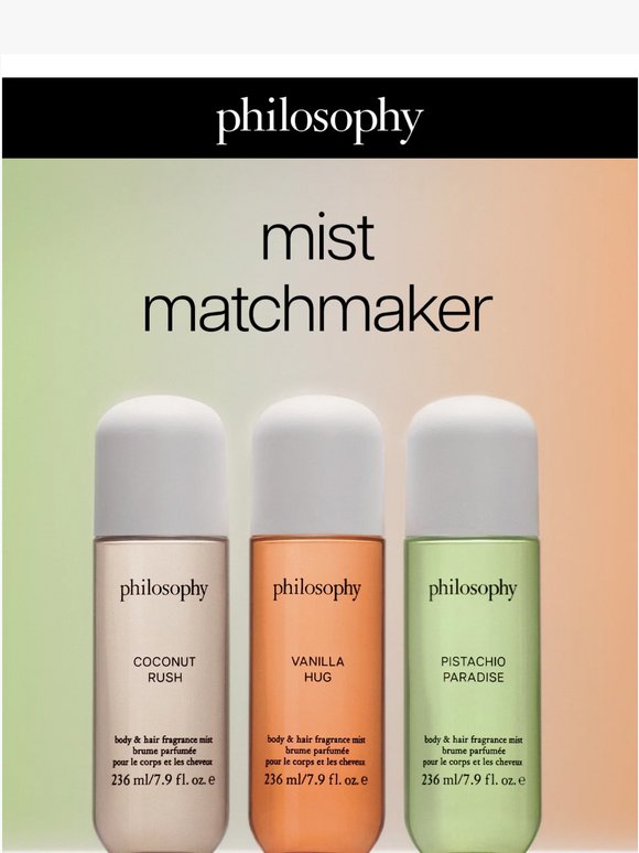 Match Your Scent To Your Mood