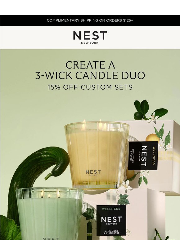15% off custom wellness sets