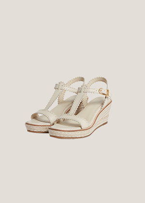 Alyssa Leather Espadrilles