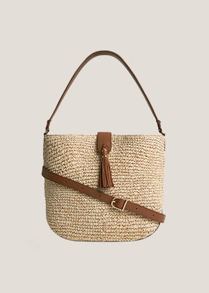 Brooke Raffia Bag