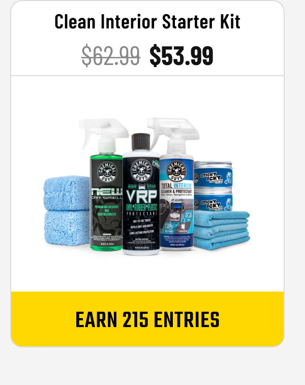 Clean Interior Starter Kit