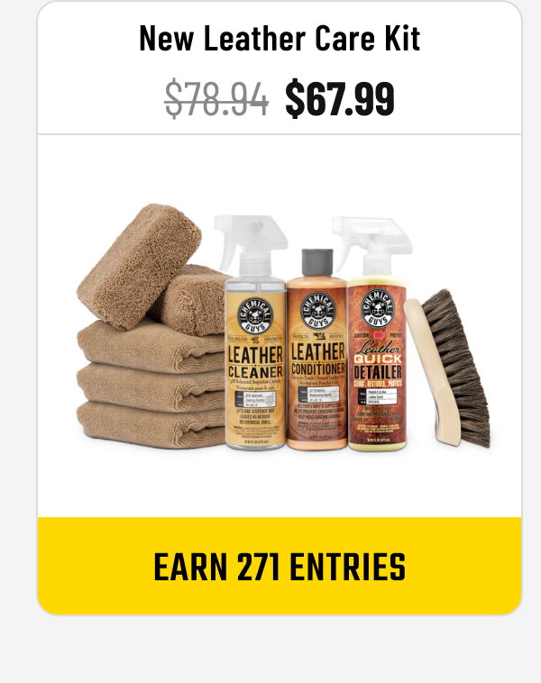 New Leather Care Kit