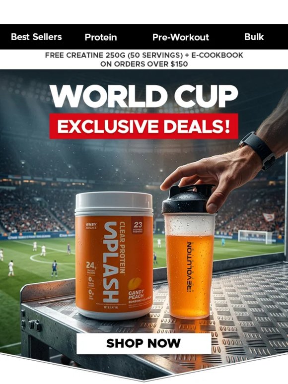 World Cup Exclusive Deal 🏆 Buy 2 or More, Big Deals Inside