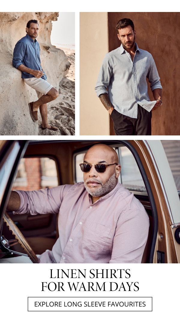 Linen - Long Sleeve Shirts
