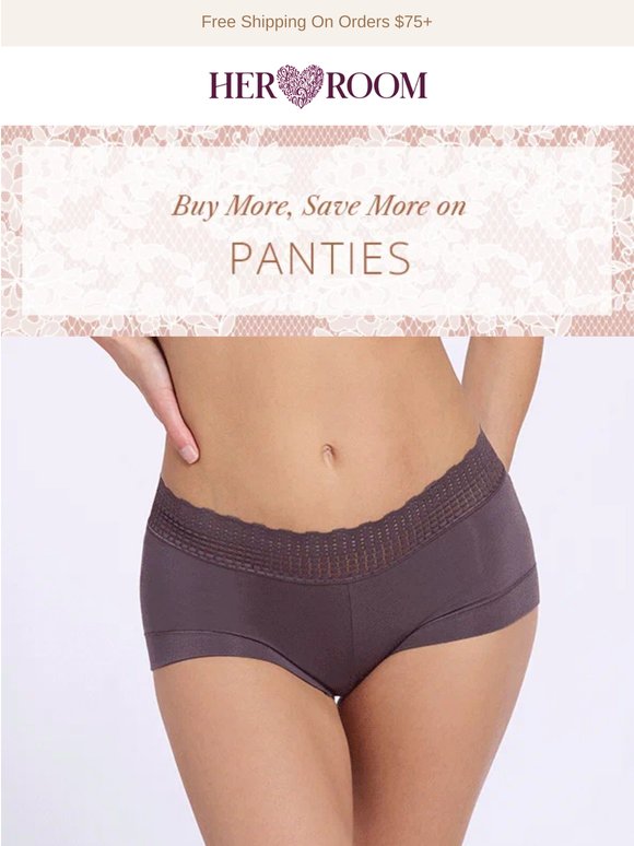 Buy 3+ Panties & Save ✨ Stock Up on Everyday Favorites