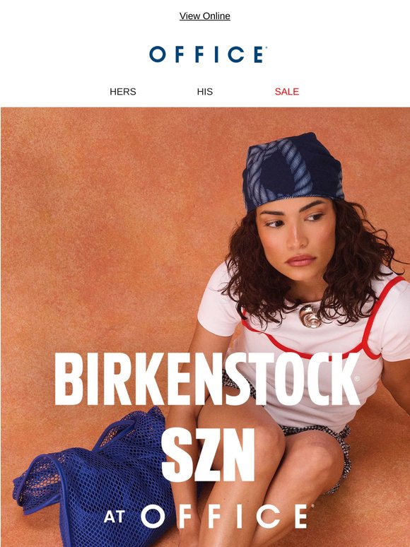BIRKENSTOCK SZN is here 😎