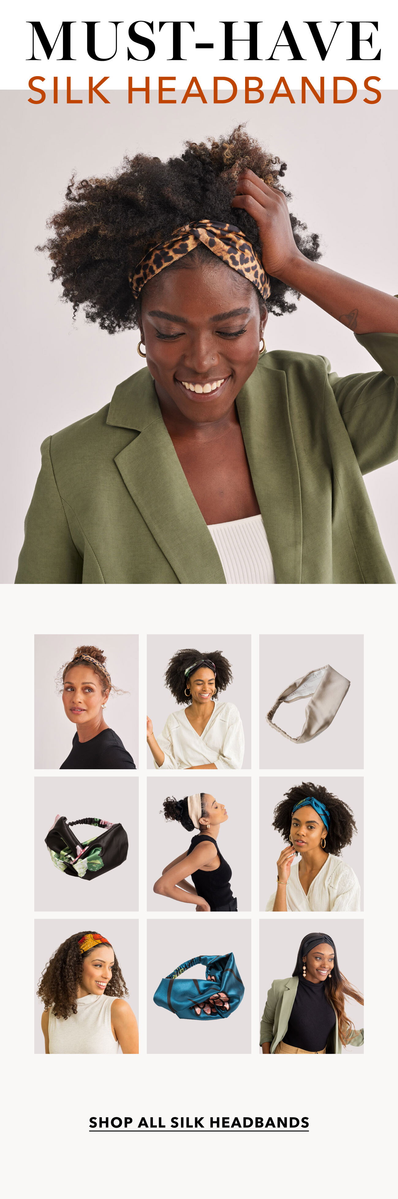 Silk Headbands