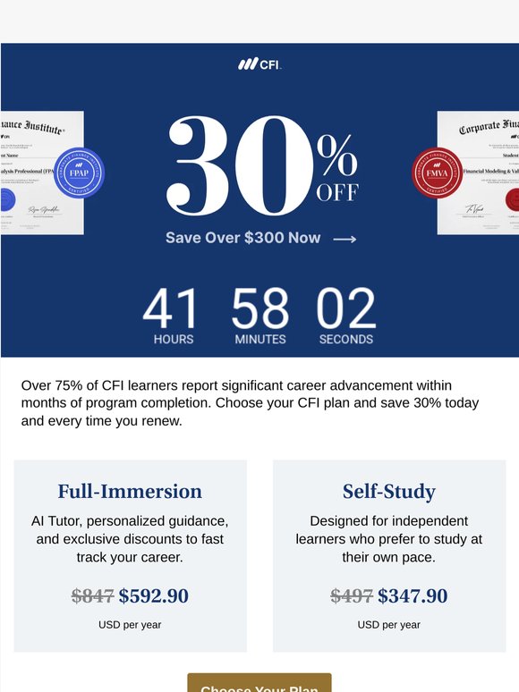 30% Off, Earn Certifications in Financial Modeling & Valuation, Business Intelligence, and More