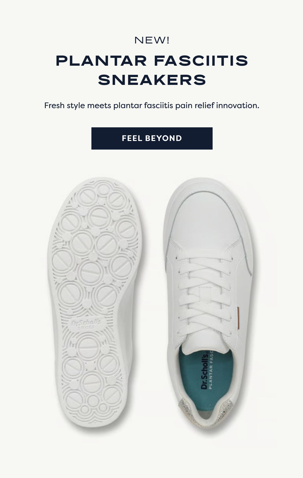 New! Plantar Fasciitis Sneakers | Fresh Style Meets Plantar Fasciitis Pain Relief Innovation. | Feel Beyond