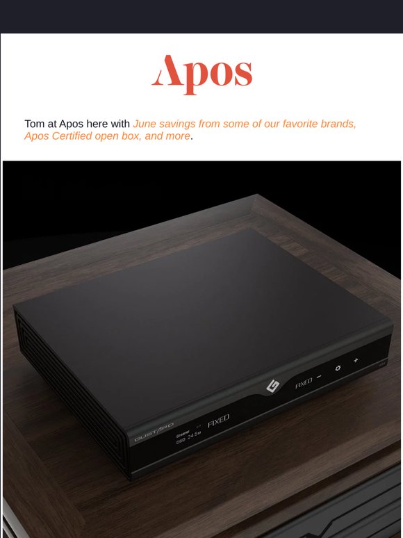 The Apos June Sale Starts Now