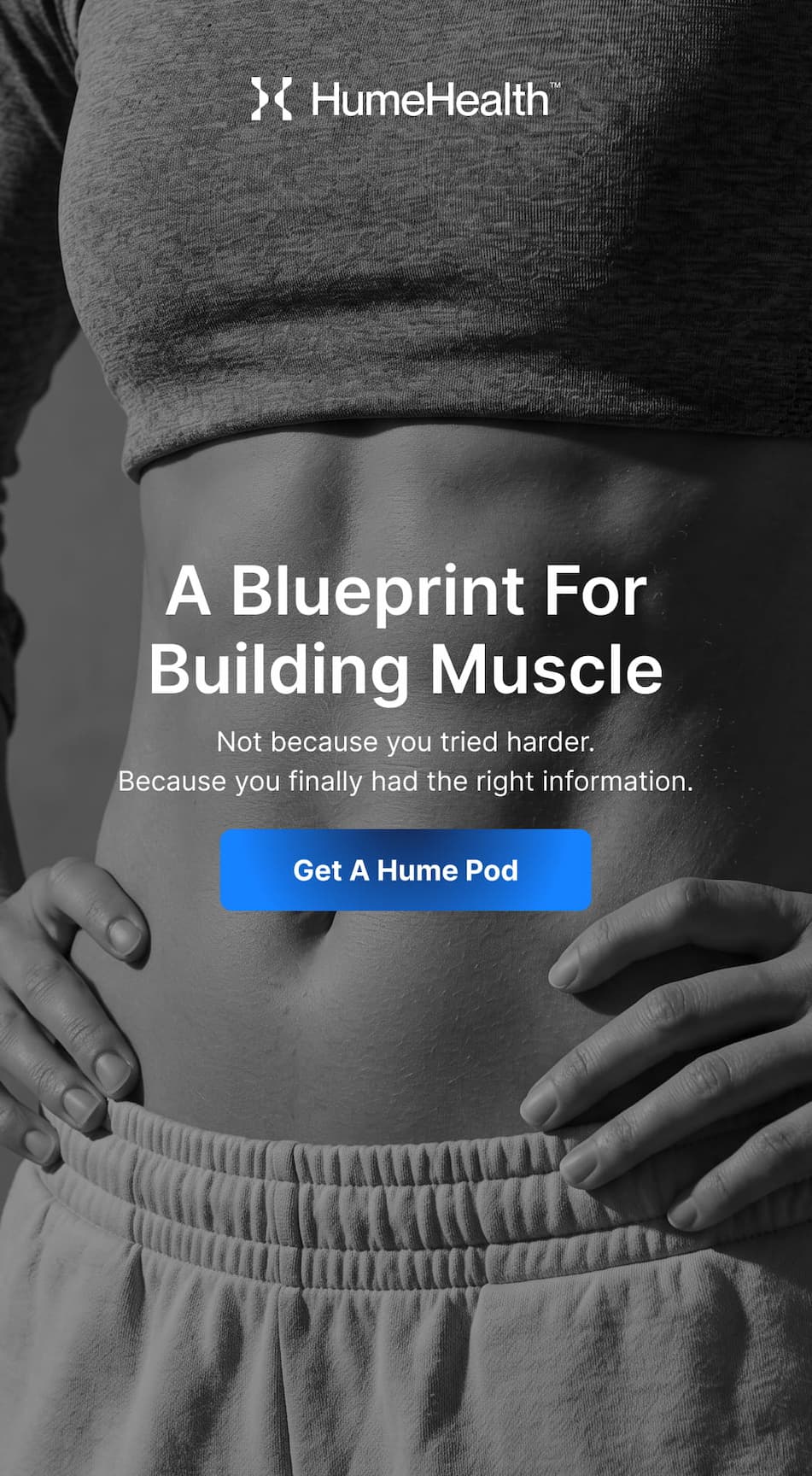 Don't just grind harder at the gym with no real idea if it's working. The Pod shows you what's actually changing.
