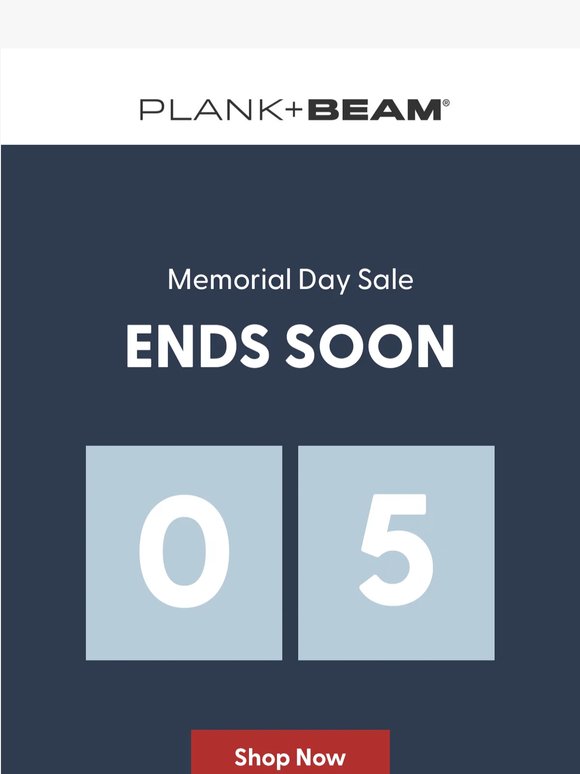 Clock's Ticking on This Sale ⏰