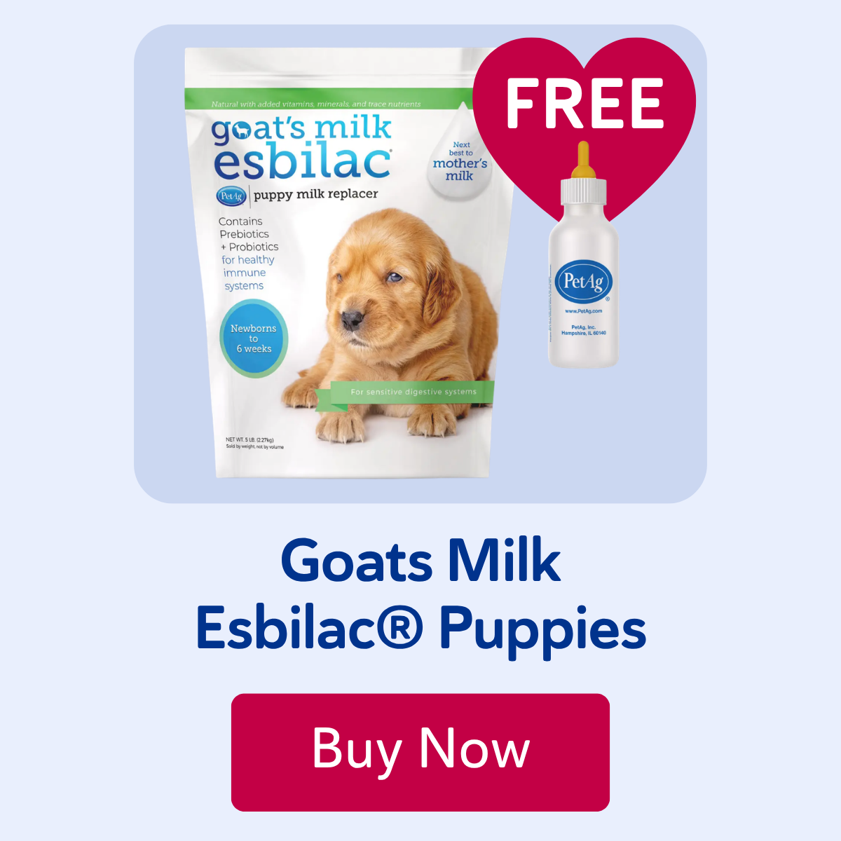 Goats Milk Esbilac® Puppies