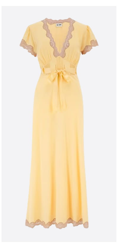Marlice Dress In Butter Yellow