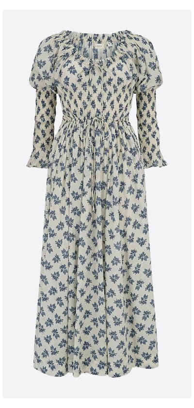Kaira Dress In Pomegranate Bloom