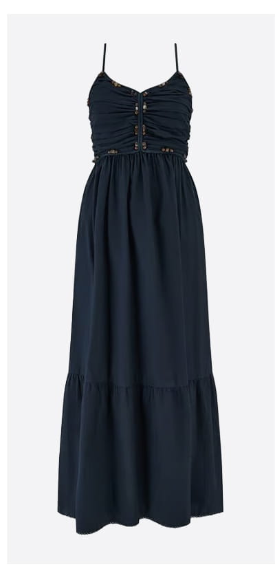 Ivana Dress In Black