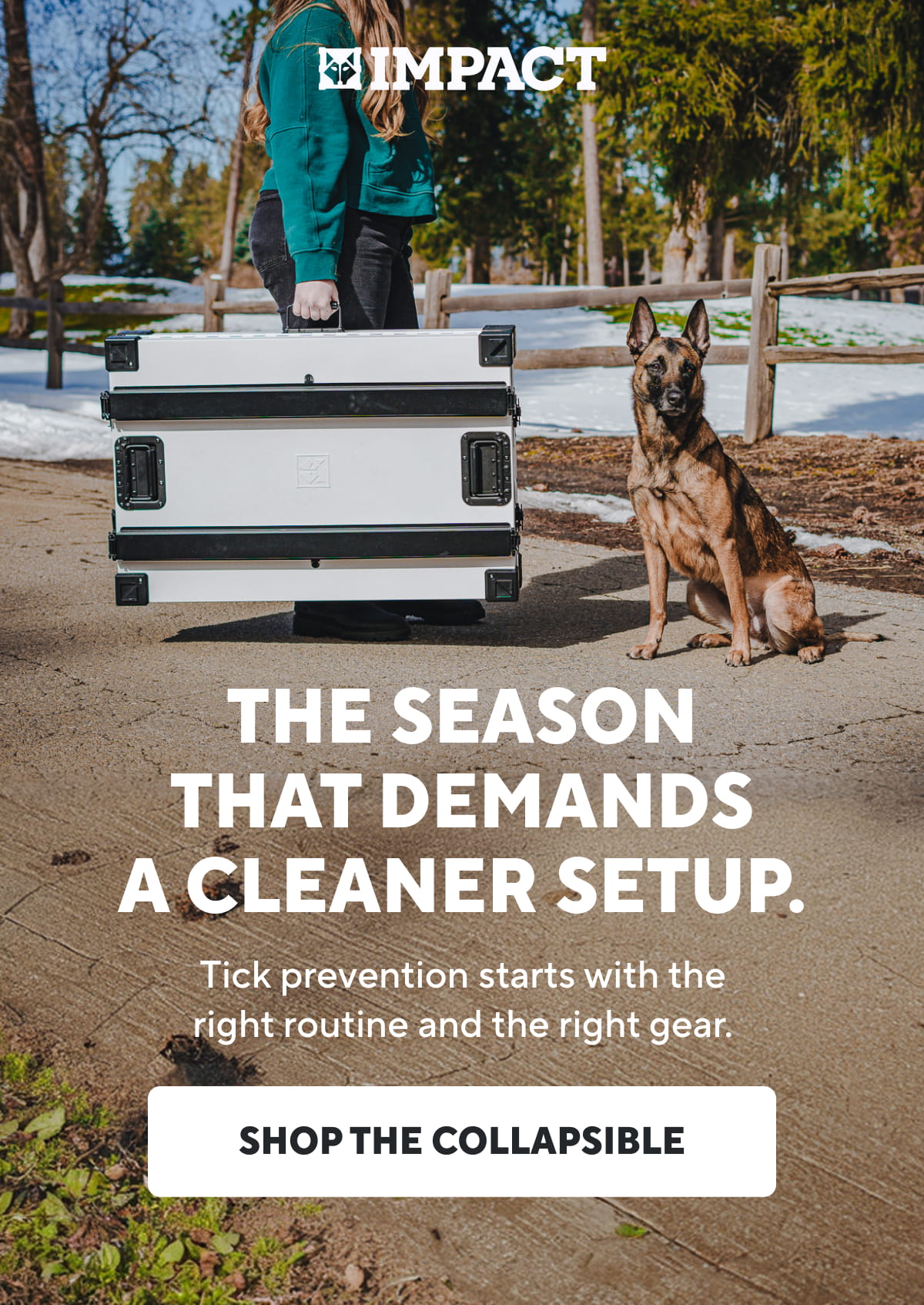 The Season That Demands A Cleaner Setup. | Shop The Collapsible