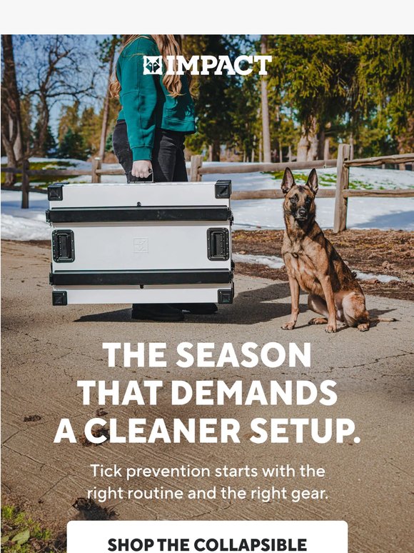 Tick Season Is Here. Is Your Setup Ready? 🐾